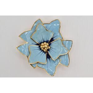 Anne Fontaine | Jewelry | Anne Fontaine Vanny Large 3 Flower Pin Brooch